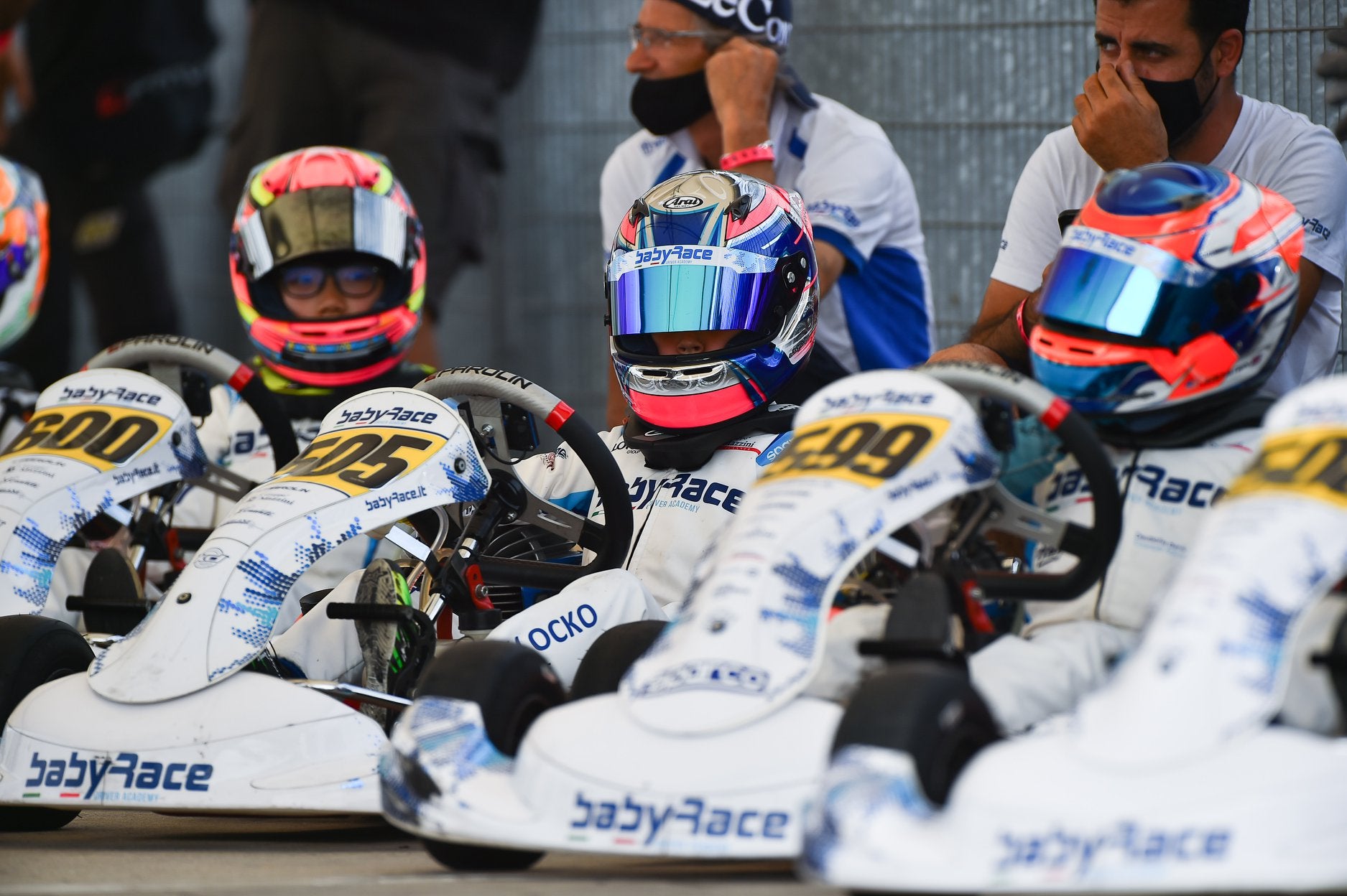 Load video: Babyrace kart driver academy
